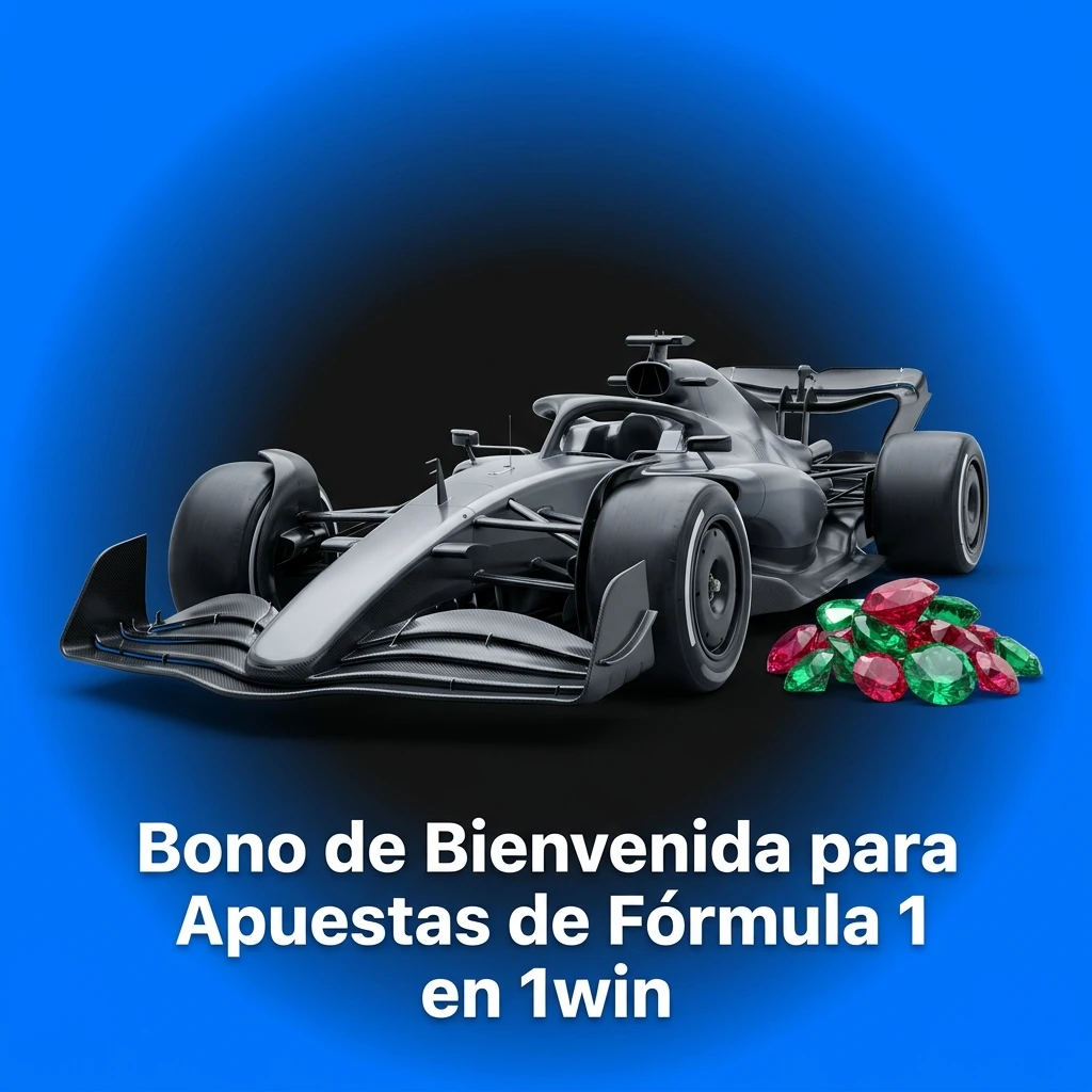 Bono de bienvenida 500% en 1win para apuestas de Fórmula 1 en nuevos usuarios registrados