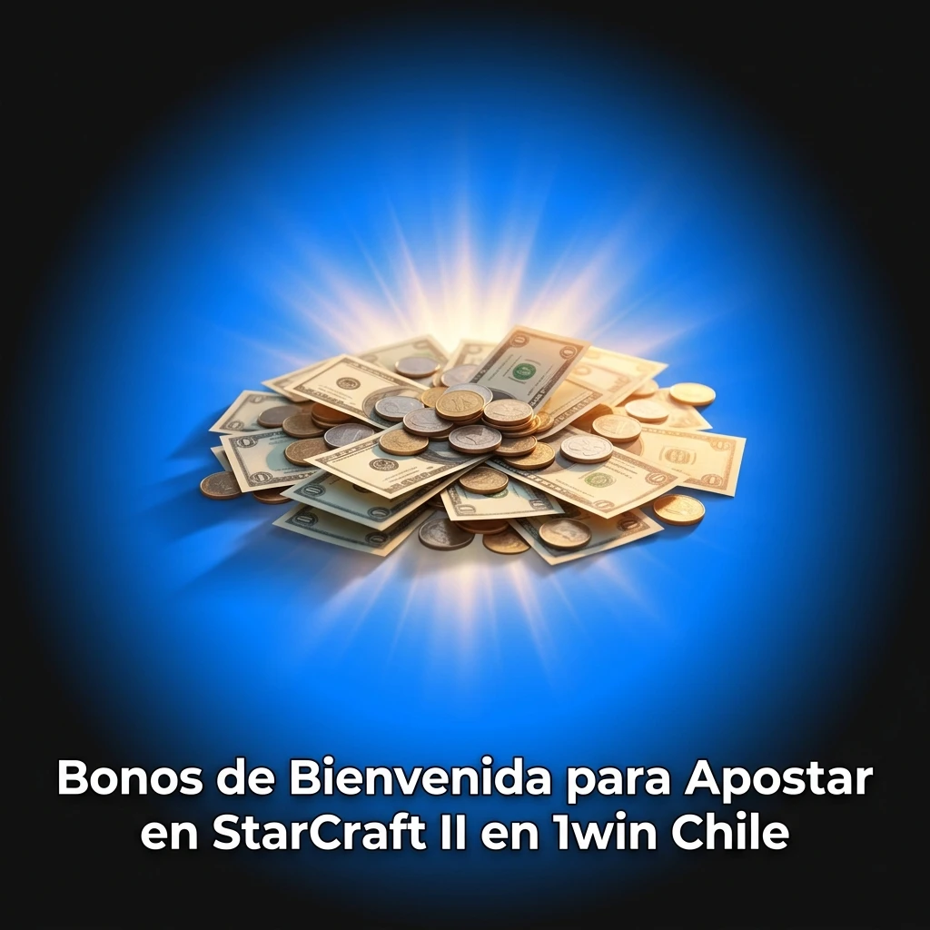 Bono cripto 600% hasta 2.400.000 CLP en 1win Chile para apostar en StarCraft II en esports