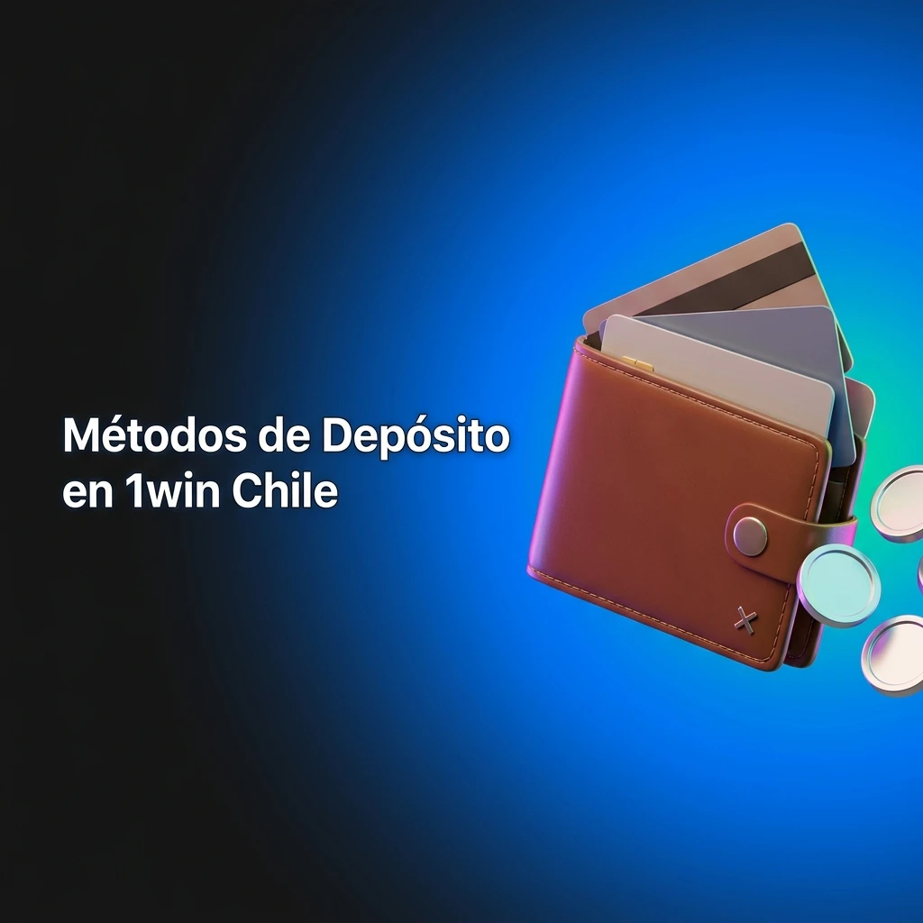 Métodos de depósito en 1win Chile: transferencia bancaria, tarjeta y billetera digital para añadir fondos.