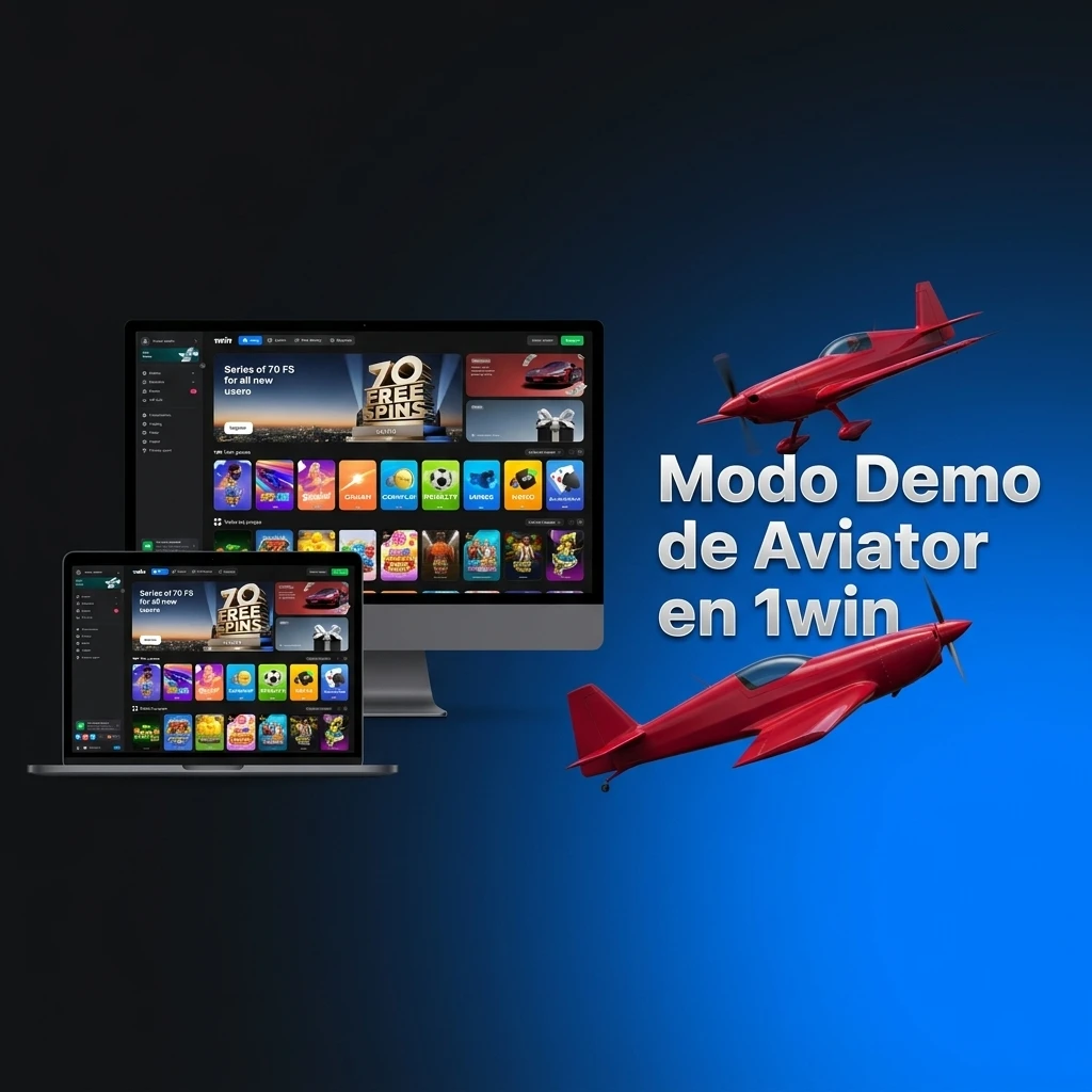 Modo demo de Aviator en 1win: practica con saldo virtual sin riesgo financiero antes de apostar dinero real